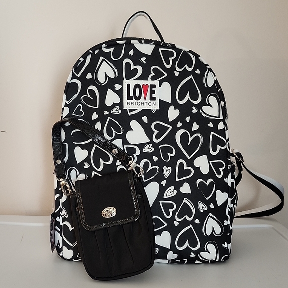 Brighton Endless Love Backpack w/Free Brighton Pouch - Picture 1 of 14